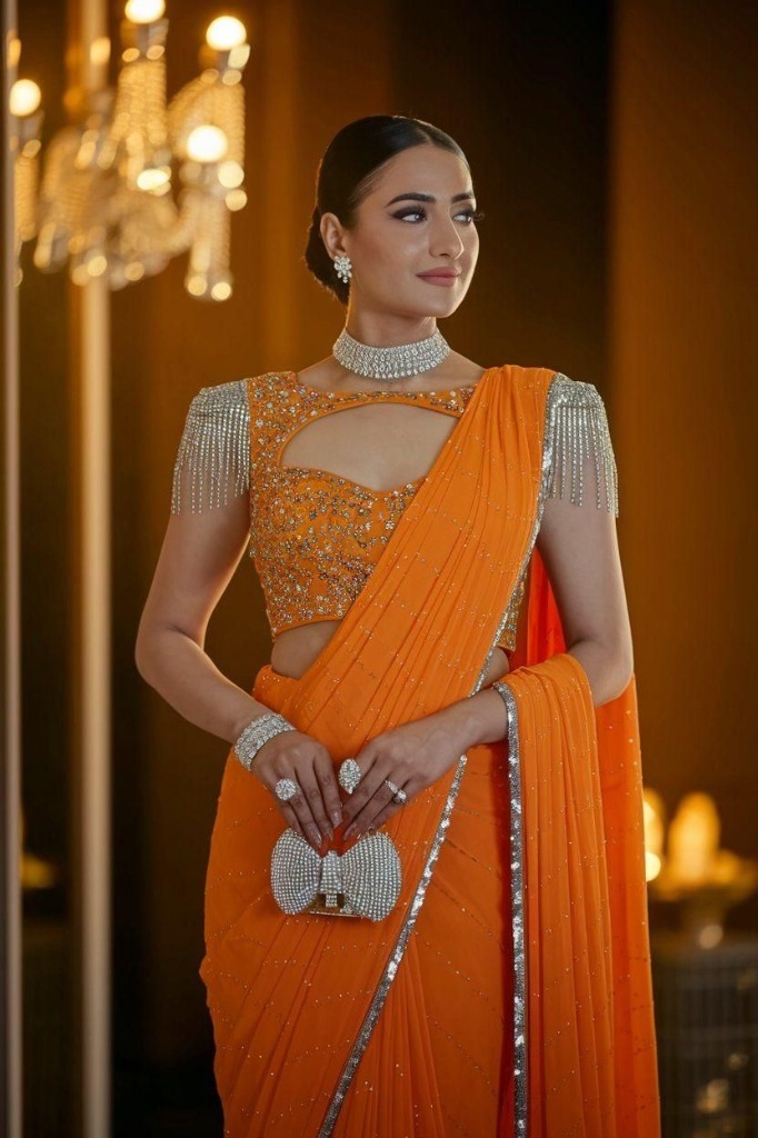 Macro Saree Zari Detail