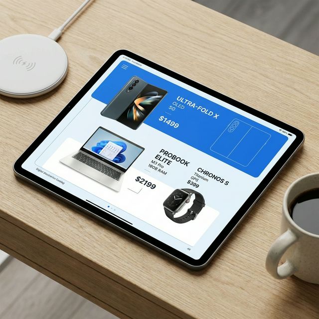 StitchMagic Add to Catalog for electronics — AI Listing generates complete Amazon.in / Flipkart listing from product photo