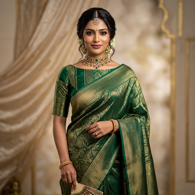 Boat Neck Blouse Design