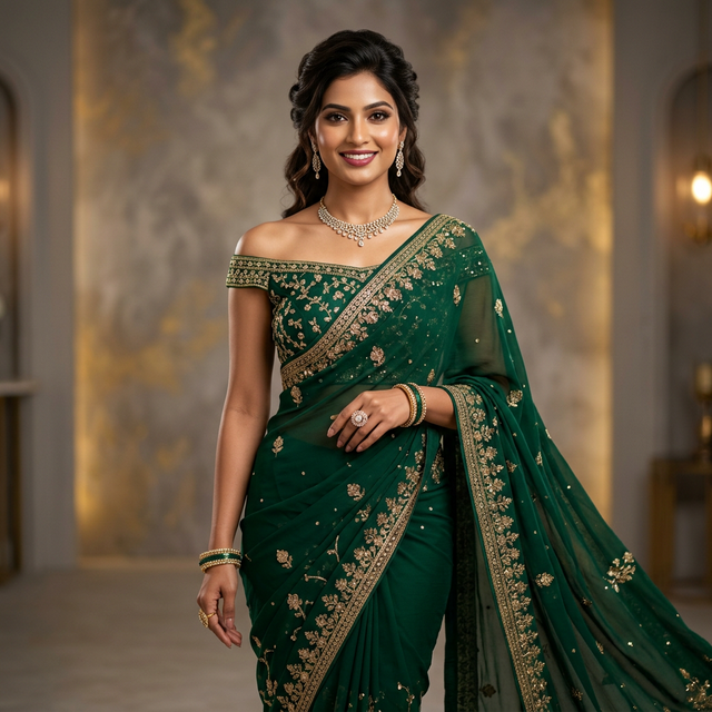 Off-Shoulder Blouse Design