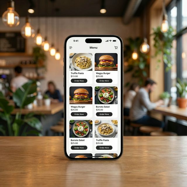 Restaurant Menu Mockup